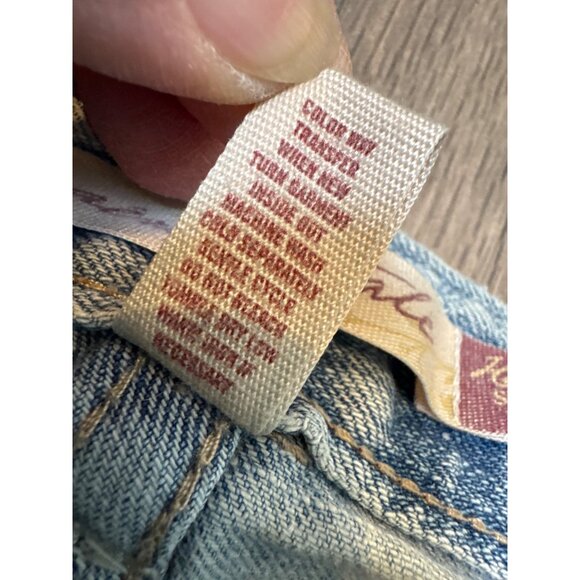 Aeropostale VTG Womens Riley Skinny Flare Jeans Size 9/10 Short 99% Cotton - Picture 6 of 13